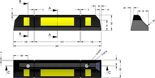 Doorado Wheel Stop