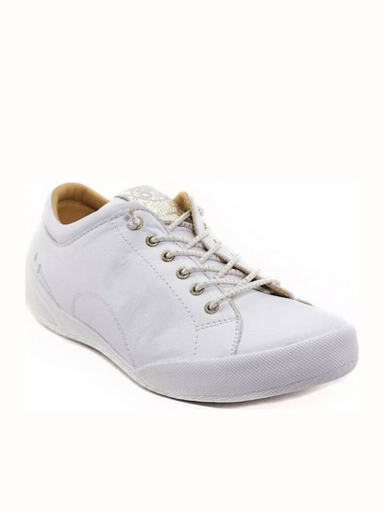 Γυναικεία Ανατομικά Sneakers Λευκά