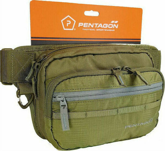 Pentagon Runner Military Pouch Waist made of Polyester Multicam Multicam 0.94lt