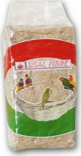 Sisal Fibre Материал на гнездото на птиците Juta Coton Бял