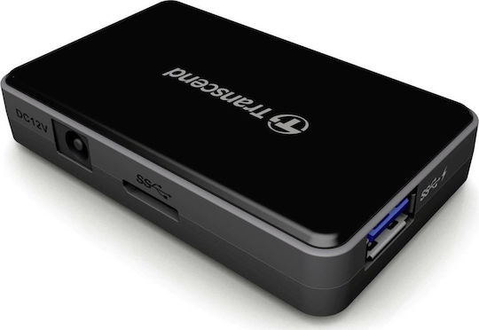 Transcend HUB3 Hub 4 USB 3.0 Ports with USB-A Connection