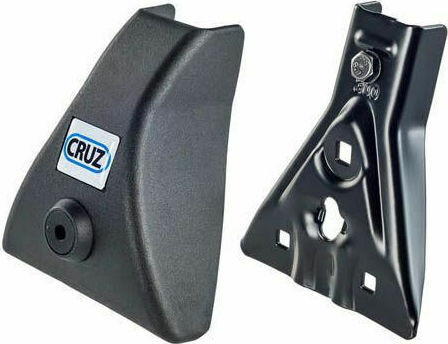 Auto Gs Füße für Dachträger Cruz 935-460 Rock für Saab 93, 4 Stücke 4Stück