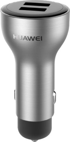 Huawei AP38 Încărcător Auto 2A Încărcare Rapidă cu Porturi: 2xUSB împreună cu Cablu Type-C Gri Culoare