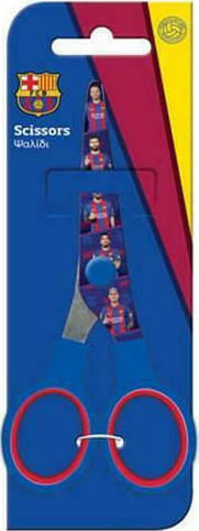 Luna Children's Scissors for Crafts 13.5cm with Metallic Blade Blue 1pcs