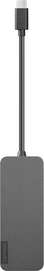 Lenovo Hub 4 Θυρών USB 3.1 με σύνδεση USB-C