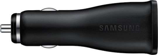 Samsung Φορτιστής Αυτοκινήτου 15W 2A Γρήγορης Φόρτισης με μία Θύρα: 1xUSB μαζί με Καλώδιο Micro-USB Μαύρος