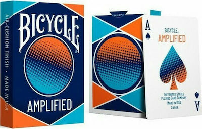 Bicycle Amplified Τράπουλα Πλαστικοποιημένη σε Πλαστικό Κουτί