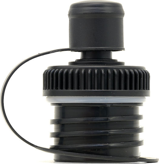 Ecolife Ανταλλακτικό Καπάκι για Θερμός 400ml / 500ml από Πλαστικό Μαύρο