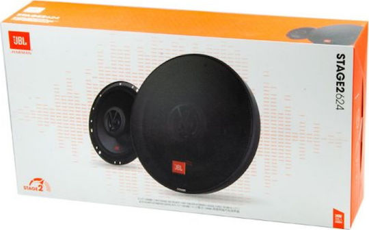 JBL Комплект Автомобилни Високоговорители Stage2 624 6.5" с 40W RMS (2 път)