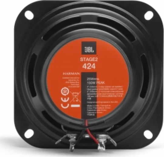JBL Set Boxe Auto Stage2 424 4" cu 70W RMS (2 căi)