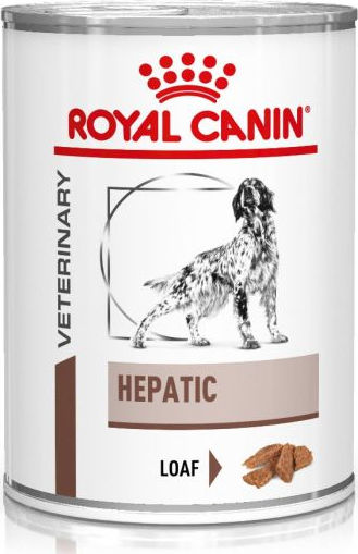 Royal Canin Hepatic Wet Food Dogs in Cans Diet with Meat 12x420gr