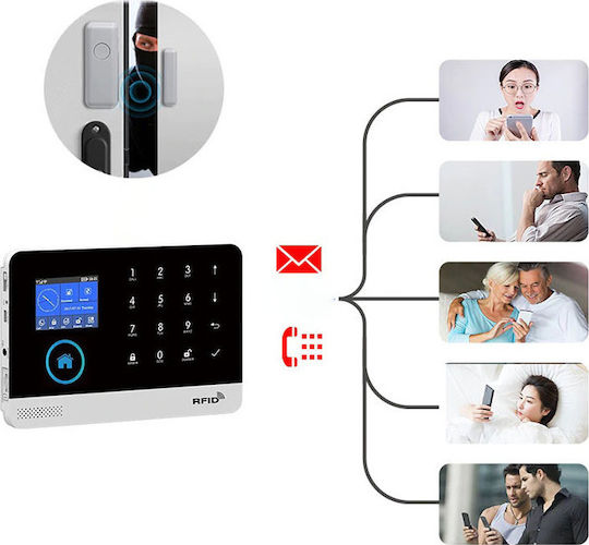 PGST PG-103 Wireless Alarm System with Hub and Keyboard (Wi-Fi)