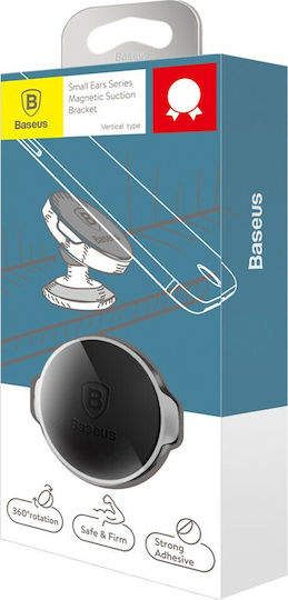 Baseus Small Ear Series Car Mobile Mount with Magnet Black