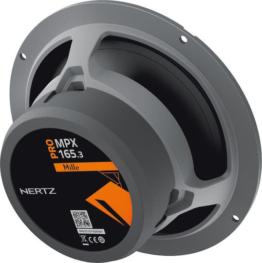 Hertz Комплект Автомобилни Високоговорители MPX 165.3 PRO 6.5" с 100W RMS (2 път)