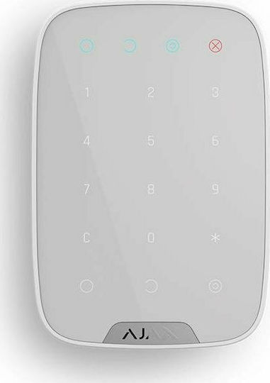 Ajax Systems KeyPad Wireless Security Access-Control Keypad Touch White 38249.12.WH1