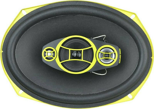 Ground Zero GZCF 7104XSPL Σετ Ηχεία Αυτοκινήτου 6x9" με 200W RMS (4 Δρόμων)