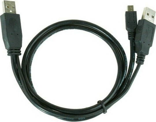 Cablexpert 0.9m USB 2.0 Cable A-Male to mini A-Male (CCP-USB22-AM5P-3)