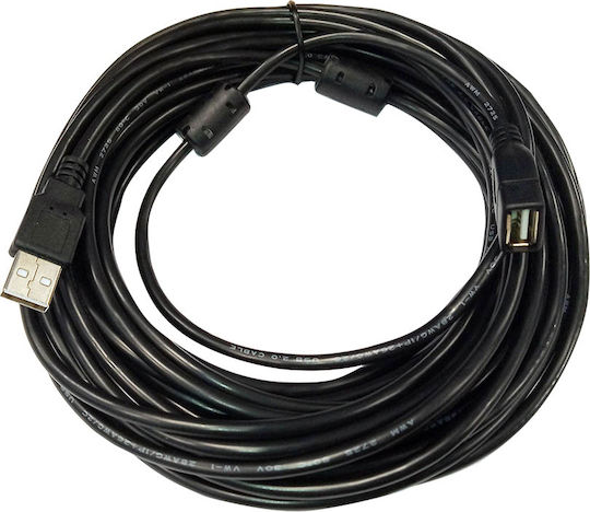 Bridge Cable USB 2.0 Cable USB-A male - USB-A female 10m (30636)