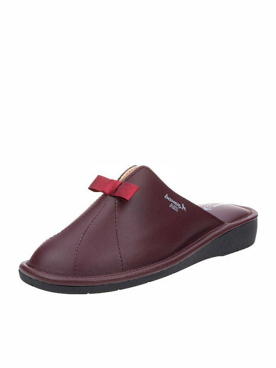 Anatomice Din Piele Papuci de Damă Burgundy