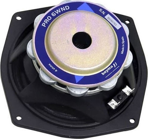 Beyma PRO6WND Ηχείο Αυτοκινήτου Ομοαξονικά με 150W RMS (Midrange)