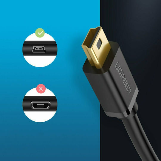 Ugreen 1.5m USB 2.0 Cable A-Male to mini B-Male (10385)