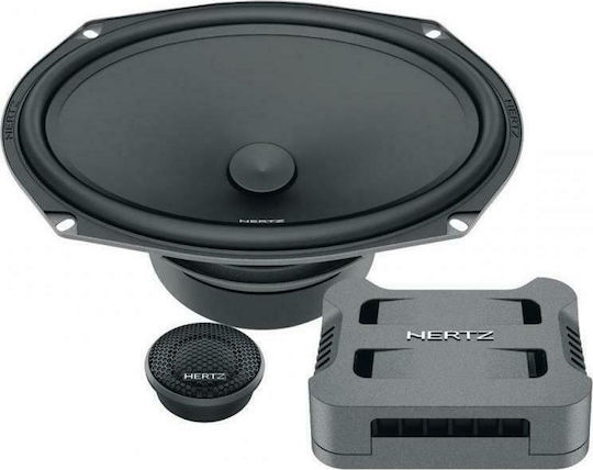 Hertz Car Speaker Set CPX 690 PRO 6x9" with 120W RMS (3 Way)