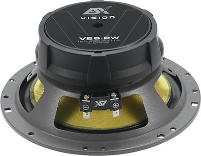 Esx Car Speaker Set VE-6.2W Separate 6.5" with 125W RMS (Woofer)