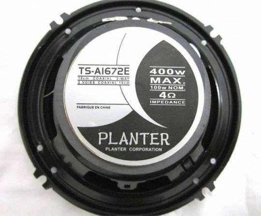 Pcinener Σετ Ηχεία Αυτοκινήτου 5" με 500W RMS (3 Δρόμων)