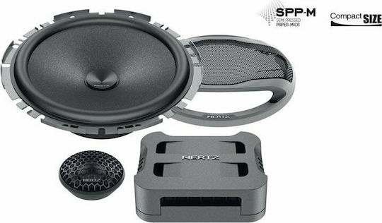 Hertz CK 165 F Σετ Ηχεία Αυτοκινήτου Διαιρούμενα 6.5" με 90W RMS (2 Δρόμων)