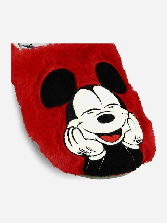 Mickey Minnie Disney Anatomisch Kinderhausschuhe Rote