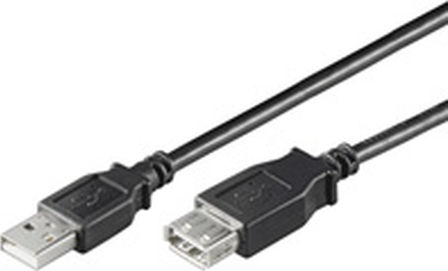 Goobay 1.8m USB 2.0 Cable A-Male to A-Female (68903)