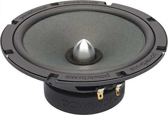 PowerBass Σετ Ηχεία Αυτοκινήτου Διαιρούμενα 6.5" με 120W RMS (3 Δρόμων)