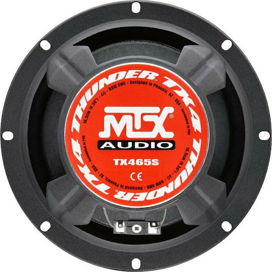 MTX Car Speaker Set Separate 6.5" with 80W RMS (2 Way)