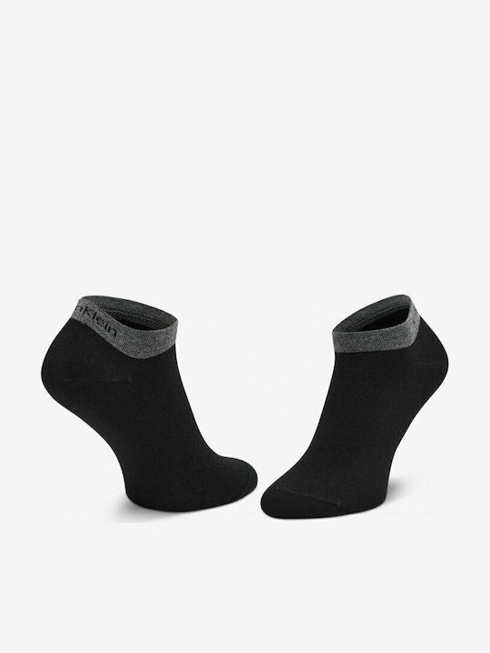 Calvin Klein Ανδρικές Κάλτσες με Σχέδια Black 2Pack