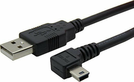 StarTech USB 2.0 Кабел USB-A мъжки - мини USB-B мъжки Черен 1м USBAMB1MU