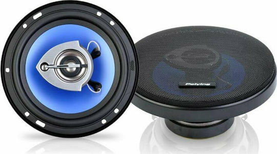 Peiying Set Auto-Lautsprecher PY-AQ603C 6" mit 60W RMS (3 Weg)