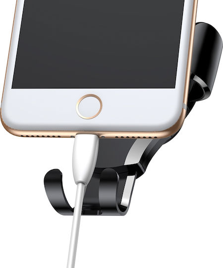 Baseus Osculum Car Mobile Mount 6.3" - 8.8" with Adjustable Hooks Red/Black