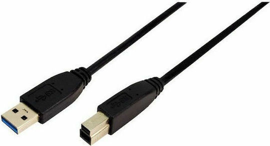 LogiLink USB 3.0 Cable USB-A male - USB-B male 1m (CU0023)