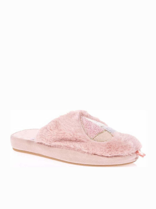 Adam's Shoes Winter Damen Hausschuhe in Rosa Farbe