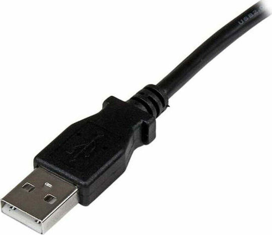 StarTech USB 2.0 Cable USB-A male - USB-B male Μαύρο 1m (USBAB1MR)