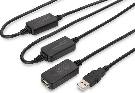 Digitus 25m USB 2.0 Cable A-Male to A-Female (DA-73103)