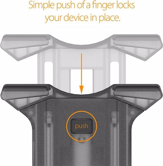 iOttie Βάση Κινητού και Tablet Αυτοκινήτου Easy Smart Tap 2 με Ρυθμιζόμενα Άγκιστρα
