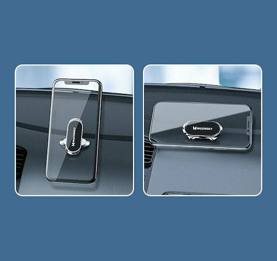 Wozinsky WMH-06 Car Mobile Mount with Magnet Silver