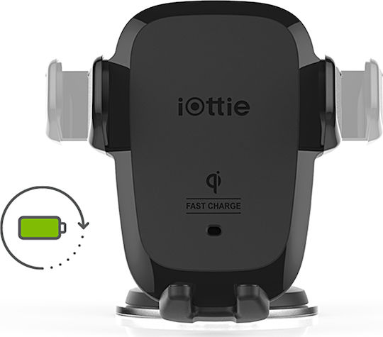 iOttie Βάση Κινητού Αυτοκινήτου Auto Sense Wireless με Ρυθμιζόμενα Άγκιστρα και Ασύρματη Φόρτιση