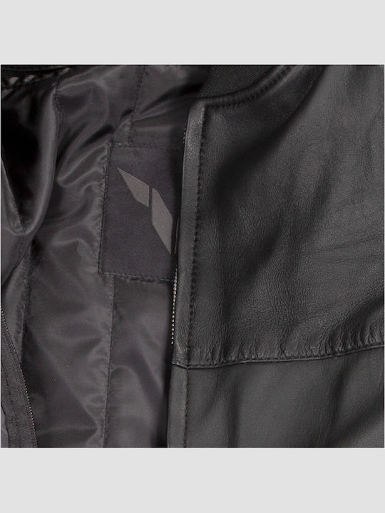 Bullet 4 Season Leather Men's Riding Jacket Black