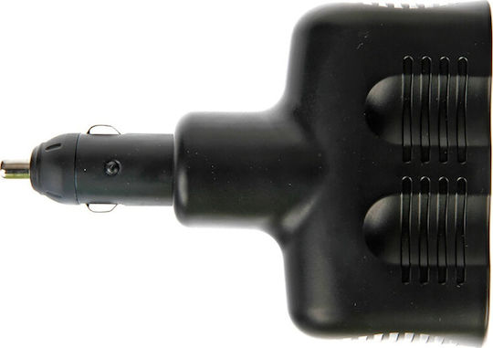 Lampa Duo-4 Φορτιστής Αυτοκινήτου 10A με Θύρες: 2xUSB 2xΑναπτήρα