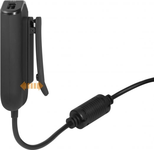Technaxx Φορτιστής Αυτοκινήτου 6.5W 4.8A με Θύρες: 4xUSB-A μαζί με Καλώδιο Ενσωματωμένο Μαύρο Χρώμα