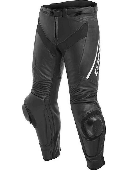 Dainese Delta 3 Lady Женски Мотоциклетен панталон Кожен Black/White