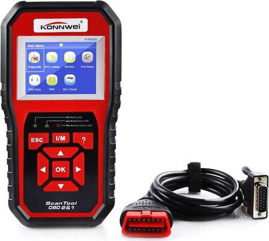 Konnwei Car Diagnostics Digital Tool OBD 2 Compatible Android