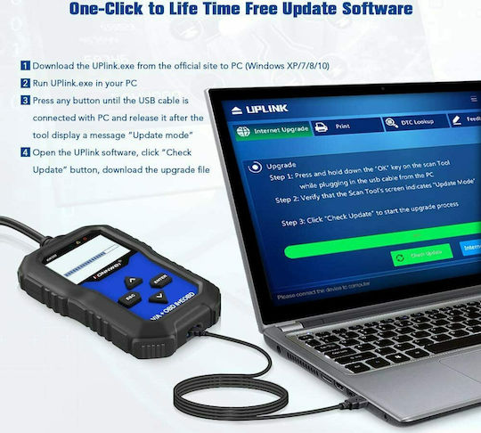 Konnwei Car Diagnostics Digital Tool OBD 2 B081CJ7FJ5